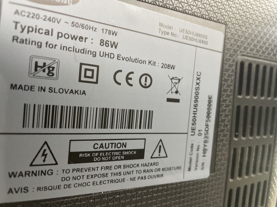 Smart TV Samsung Ultra HD 50”