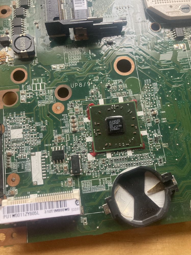 Материнская плата ноутбука hp dv6 на запчасти