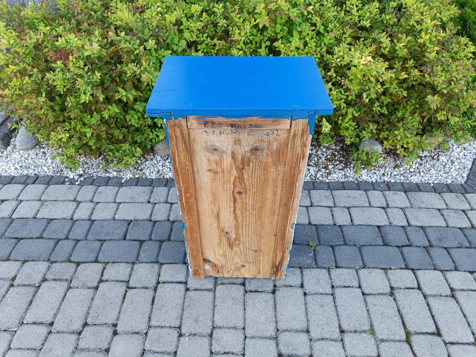 SZAFKA drewniana stara / Nakaslik 50x30 wys 80cm / Szafka nocna antyk