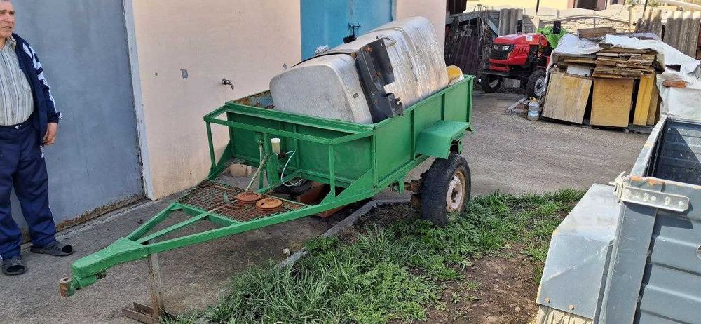 Прицеп саморобний для мотоблока