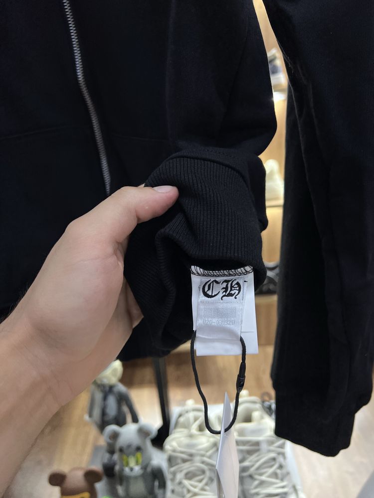 Зіп Худі Chrome Hearts Black Zip Up