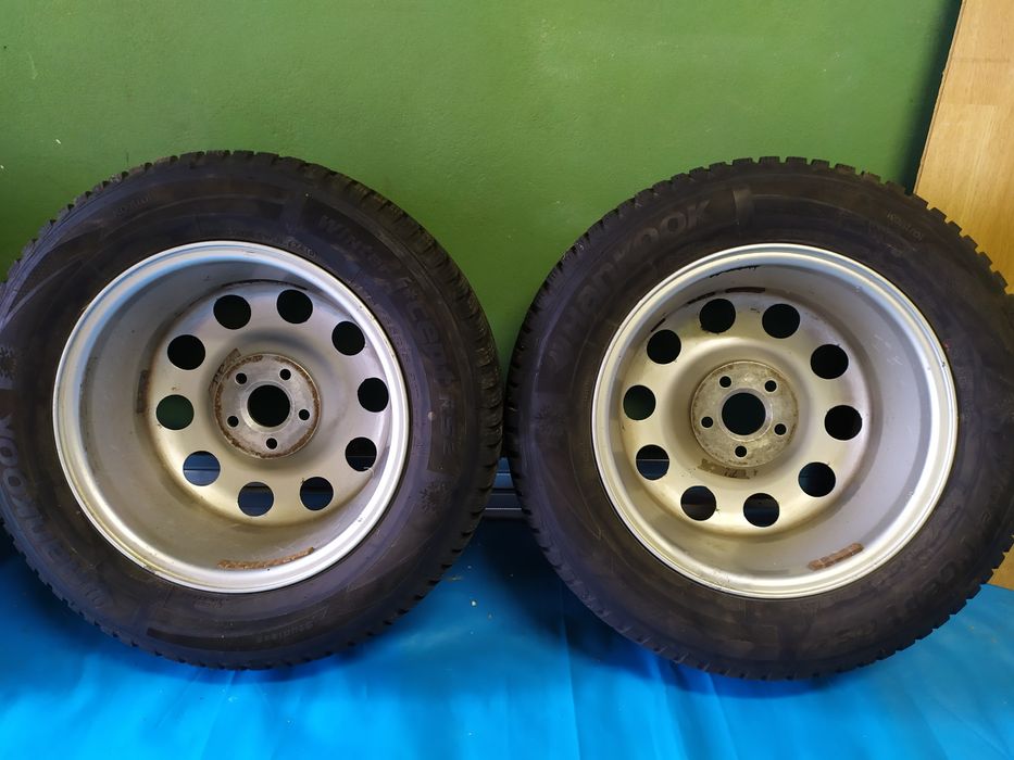 Opony zimowe 195/65R15,Hankook I*CEPT RS2,na 15"felgach alu.ET38