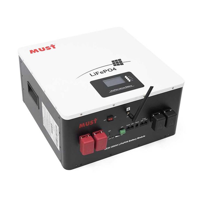 Акумуляторные батареи Must LiFePO4 12,8V; 25,6V; 51,2V
