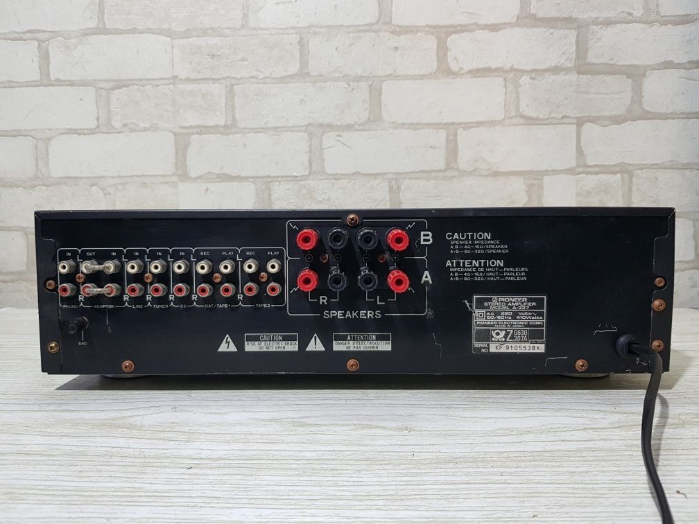 Стерео підсилювач/усилитель  Pioneer A-337 2x90Вт б/у з Німеччини+1