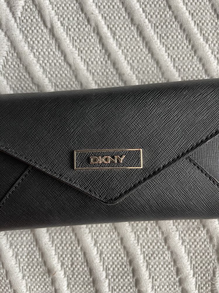 Кошелёк DKNY, кожа сафьяновая