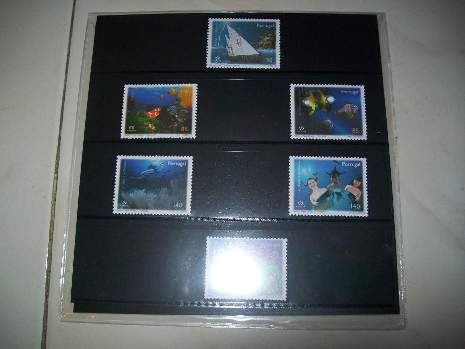 Carteira de selos expo 98