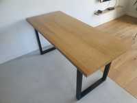 Stół drewniany 160x200. Dąb bielony