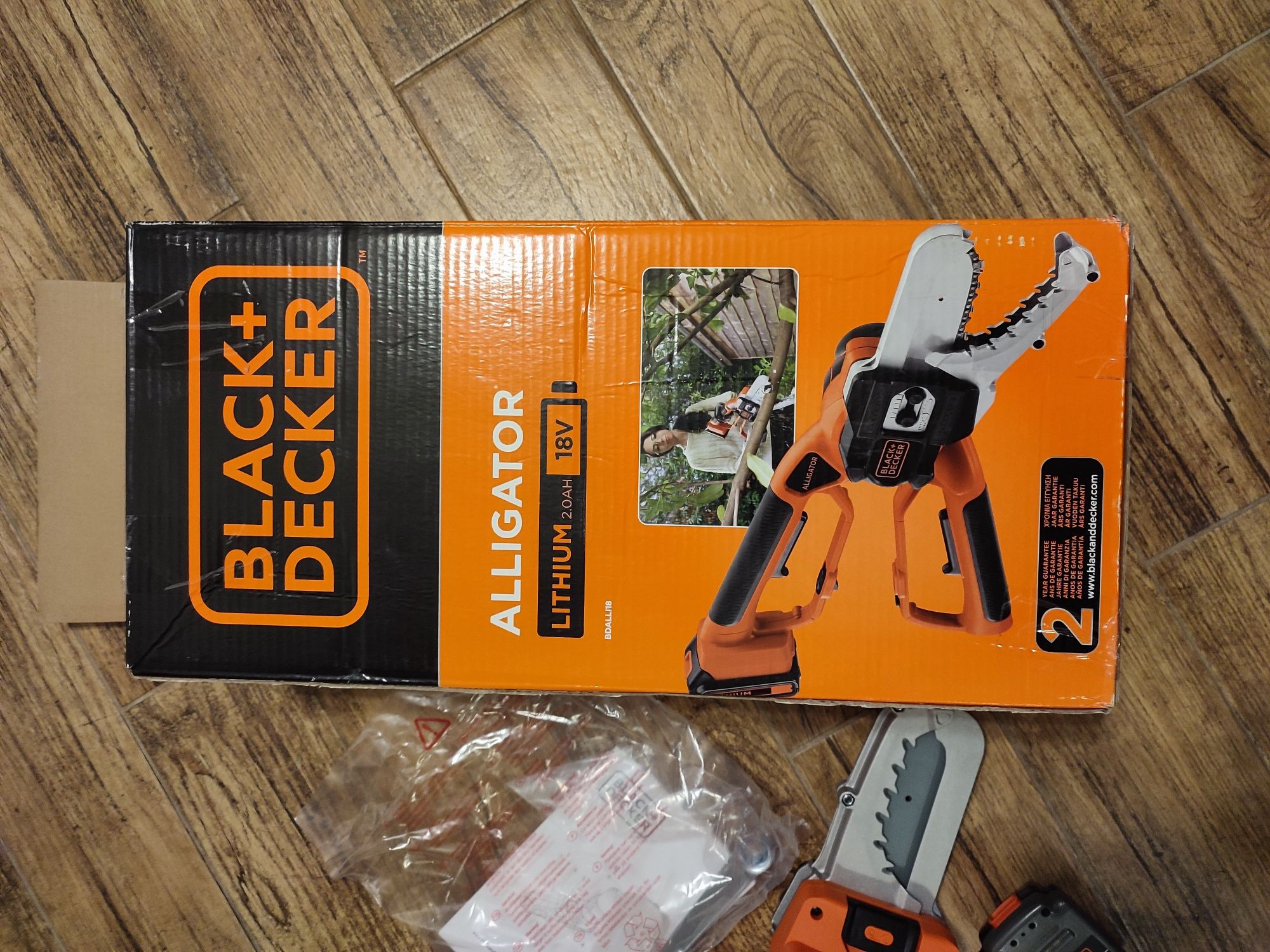 Pilarka łańcuchowa akumulatorowa Black&Decker