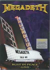 CD + DVD Megadeth - Rust In Peace Live (2010)