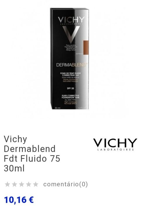 Base corretora nova da marca - Vichy , ...