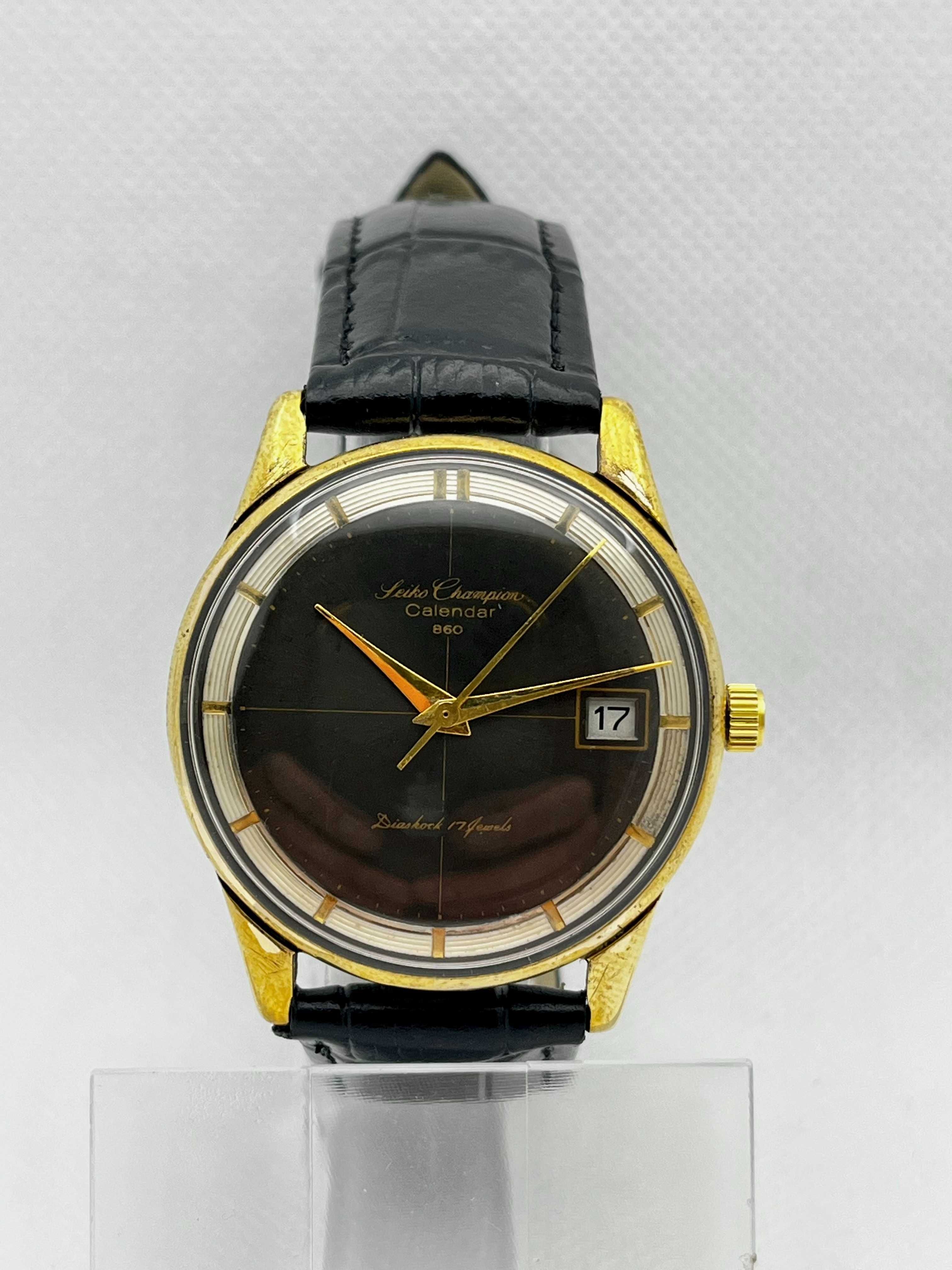 Seiko Champion Calendar 860 vintage lata 60