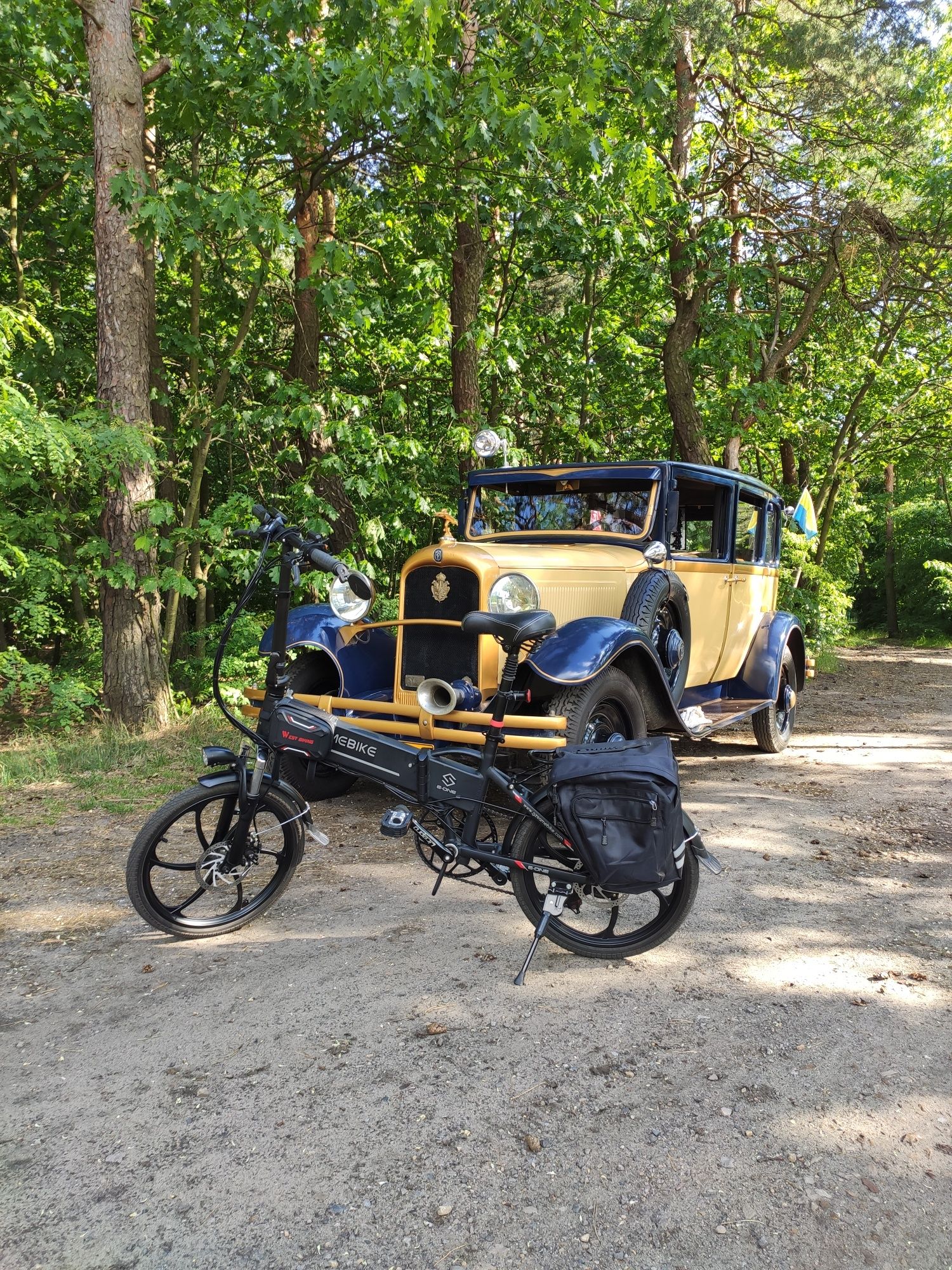 Samebike E-One rower elektryczny składany