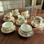 Porcelana japonska bambus