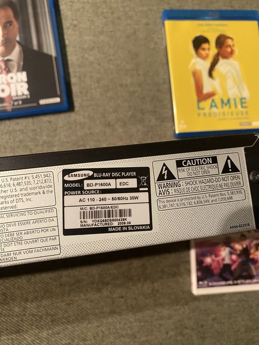 Blu-ray Samsung dużo plyt model BD-P1600A