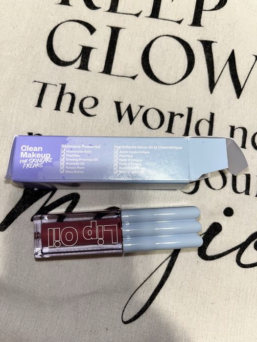 Kosas Wet Lip Oil Gloss Plumping Peptide Lip Treatment Gloss