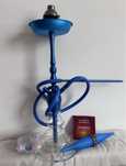 Shisha Kaya niebieska fajka wodna piękna 50cm