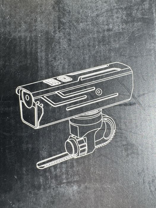 Lampka rowerowa przednia 1000 lm usb C led garmin wyświetlacz mocna