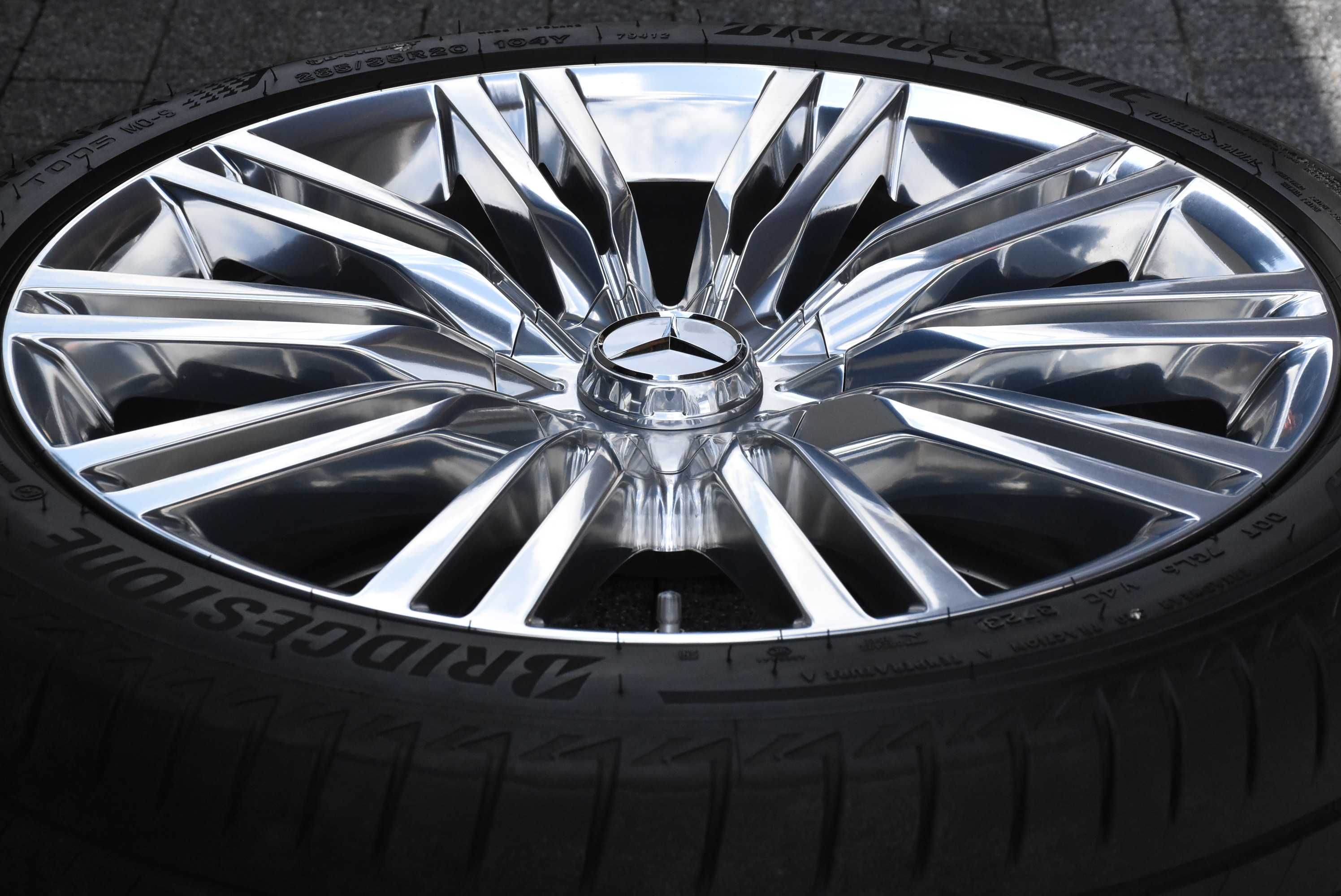 Koła OEM Mercedes S Klasa W223 V223 Z223 20" MAYBACH Bridgestone
