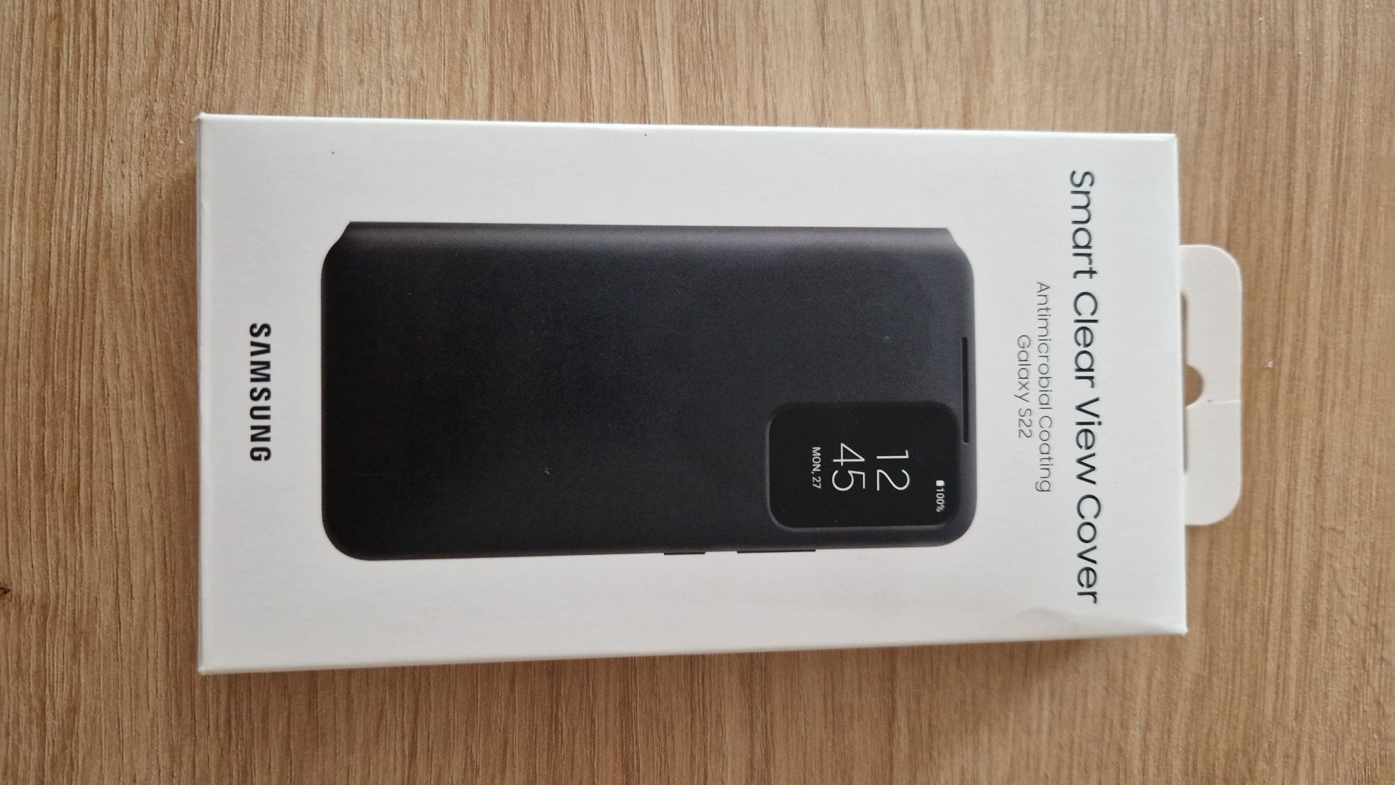 Etui Smart clear view cover do s22