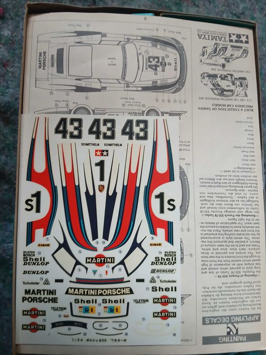 Tamiya 1/24 Porsche 935 78 Turbo