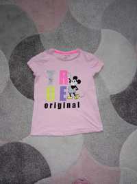 Rezerwa Różowa bluzka t-shirt z Myszką Miki R. 140-146