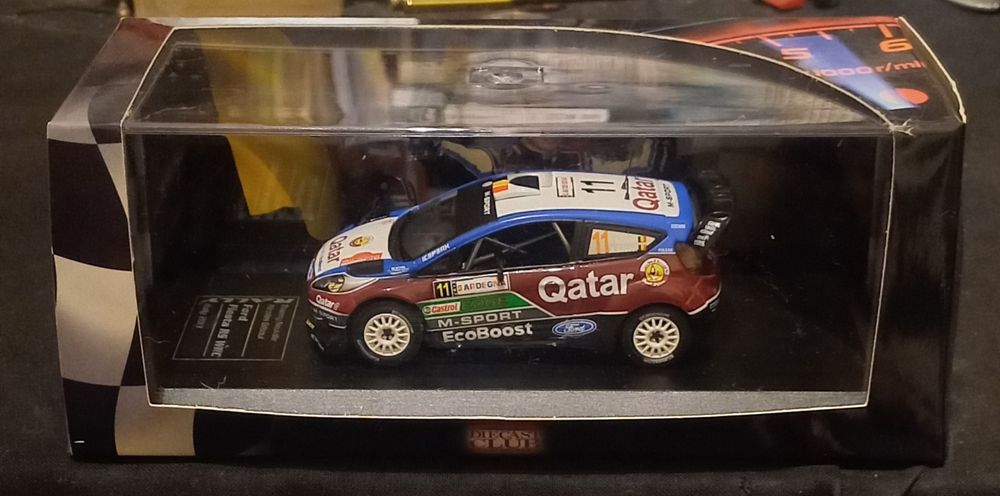 Diecast Club 1/43, Thierry Neuville, Ford Fiesta RS WRC Rally Itália