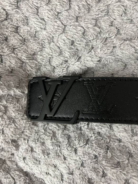 pasek czarny Louis Vuitton