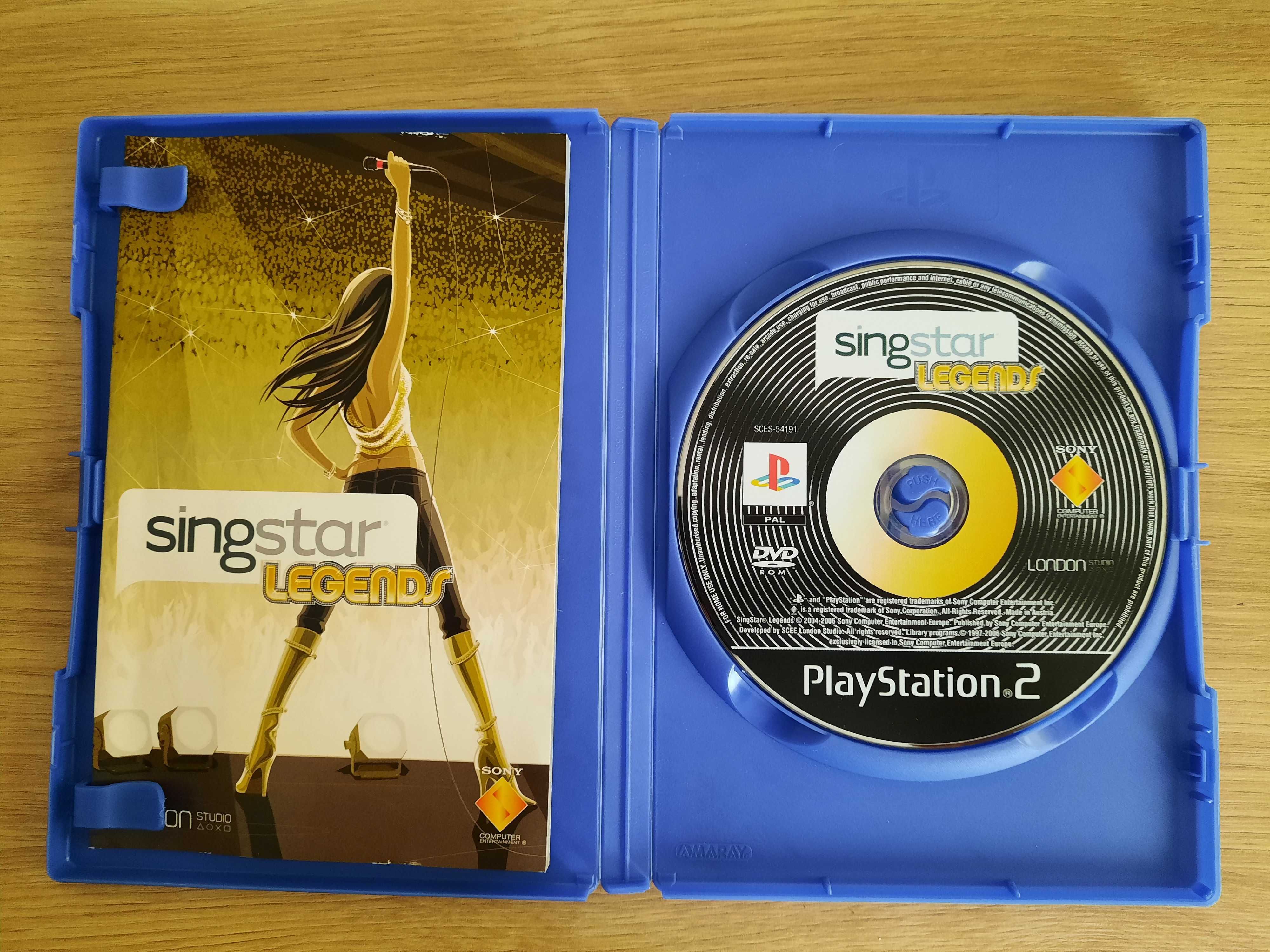SingStar Legends PL Polskie Wydanie PS2