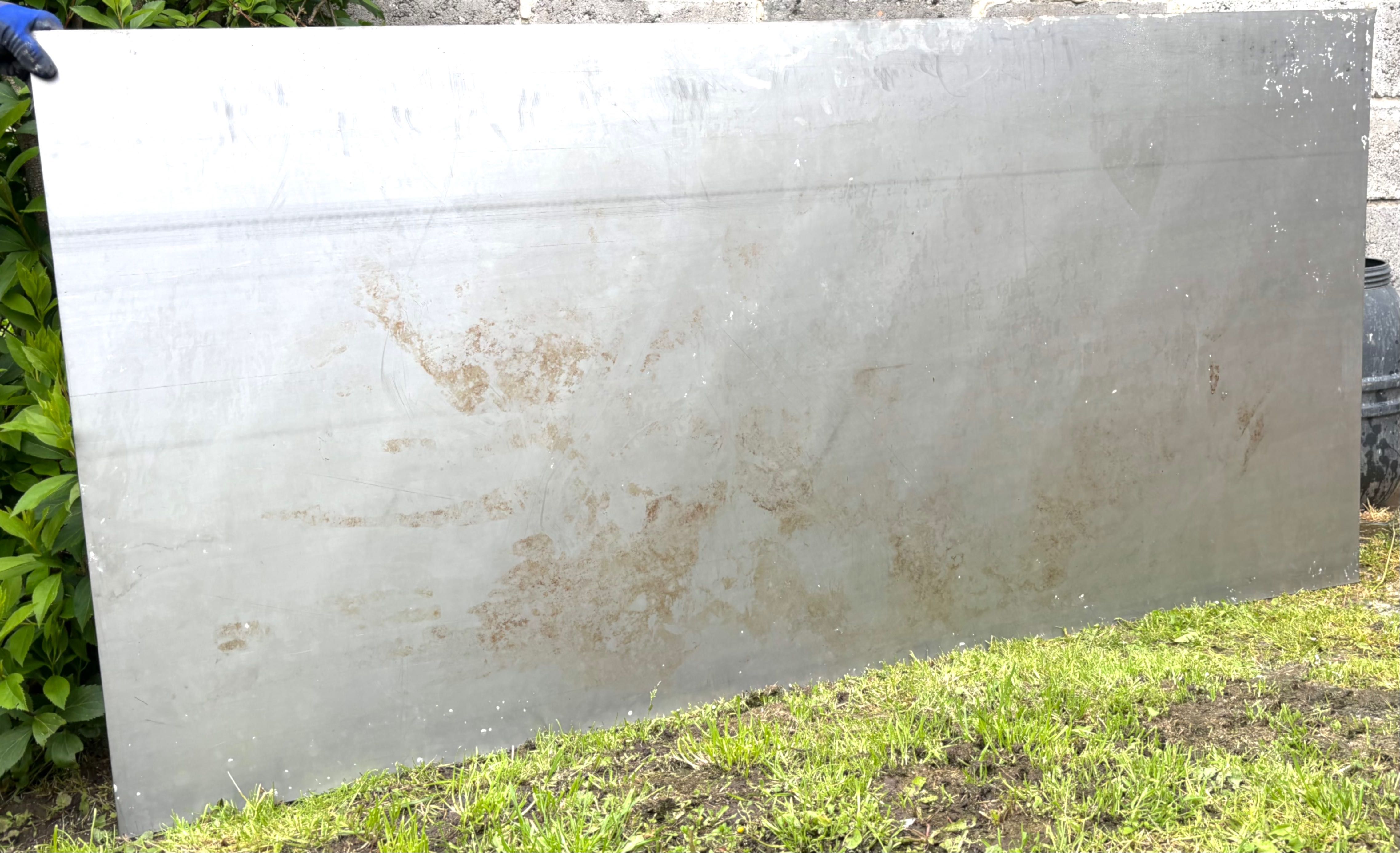 Blacha nierdzewna 1.4301 (AISI 304) – 1000x2000x1 mm – stan dobry