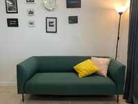 3-osobowa kanapa zielona/ ciemnozielona