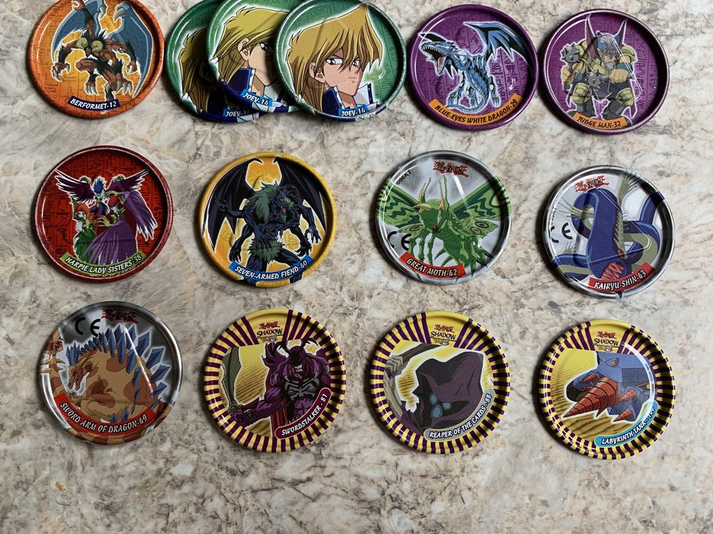 Metal tazo tazos tazosy Yu-Gi-Oh