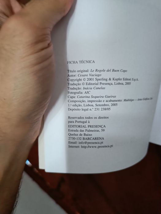 As Regras da Liderança de Cesare Vaciag