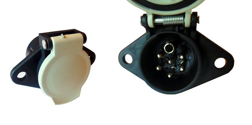 Gniazdo 24V - 7 PIN typ S przyczepa - Faktura VAT