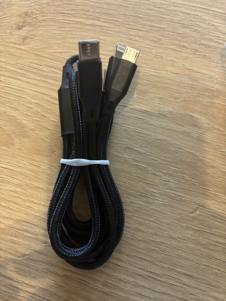 Kabel USB 3 w 1 Kabel ładowarki micro USB typu C kabel USB .