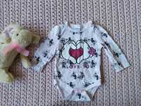 Body myszka niemowlęce I love you Disney Baby 62 Pepco