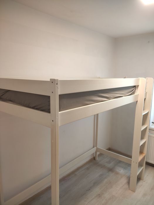 Łóżko piętrowe antresola 90 x200 cm  z materacem premium 24 cm.