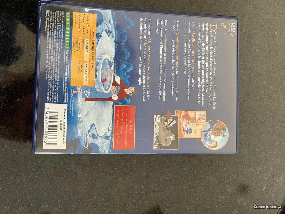 DVD Walt Disney Le Monde Magique De La Belle Et La Bête