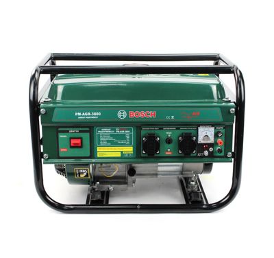 Генератор газ/бензин BOSCH PM-AGR-3800 | 3.8 кВт | Латвия !!!
