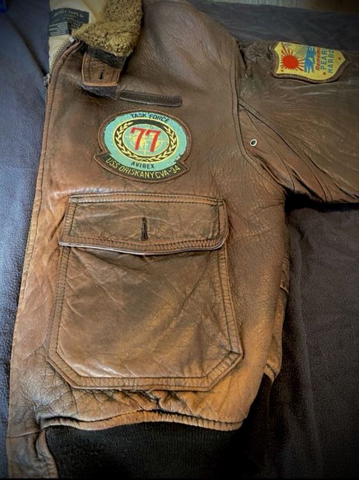 Blusao aviator Avirex top gun G-1