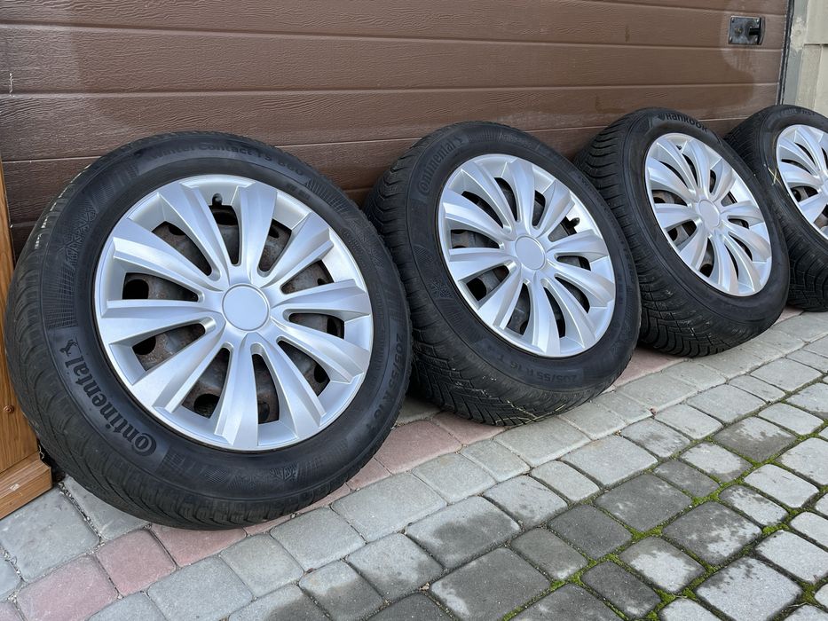 Koła zimowe 16 5x112 / Opony 205 55/ Audi A3 Seat Leon VW Golf Passat