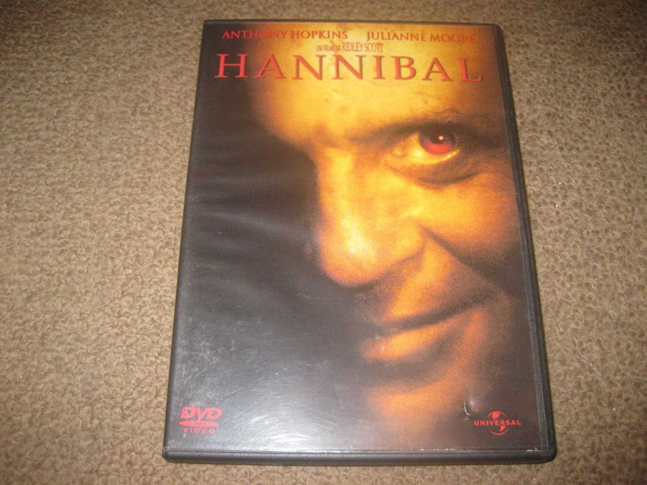 DVD "Hannibal" com Anthony Hopkins