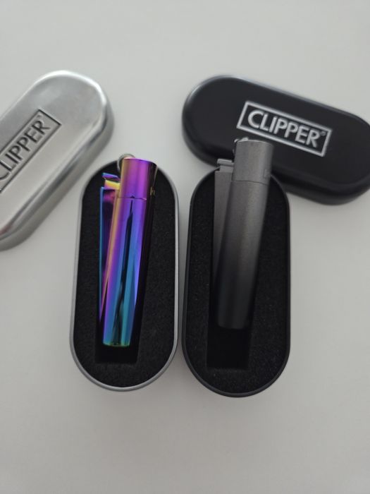 Isqueiros clipper de metal
