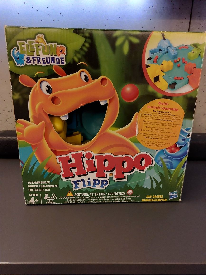 Gra zręcznościowa Hasbro Głodne Hipcie - Hippo Flip