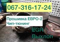 Удаление катализатора, Отключение клапана ЕГР, Прошивка ЕВРО2