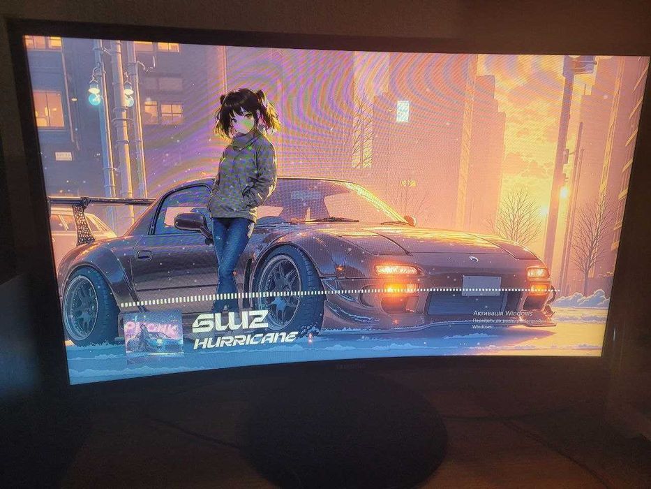 Монітор 27" Samsung Curved LC27F390F Изогнутий Екран