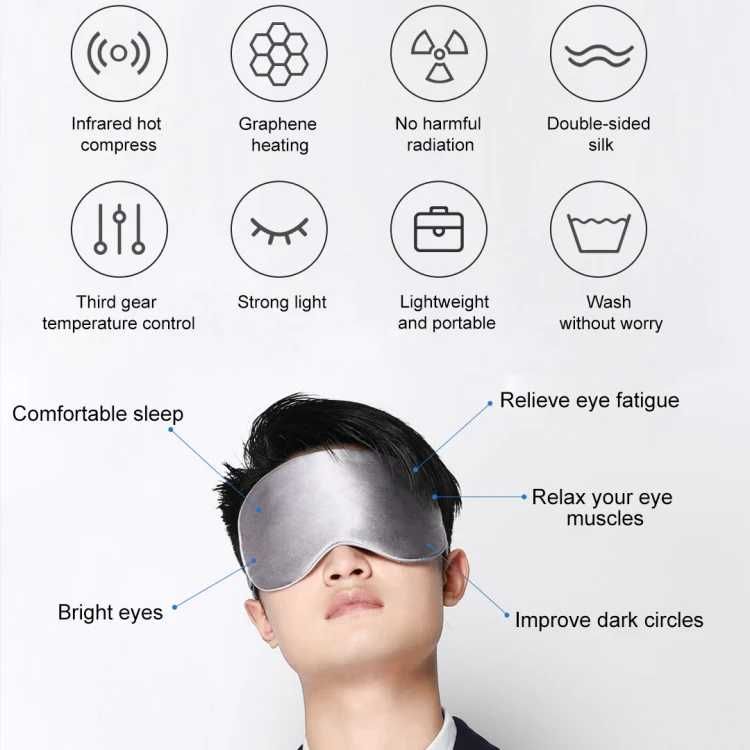 Шнур, переходник для маски Xiaomi PMA Graphene Heat Silk Blindfold