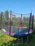 Trampolina z siatką 4m