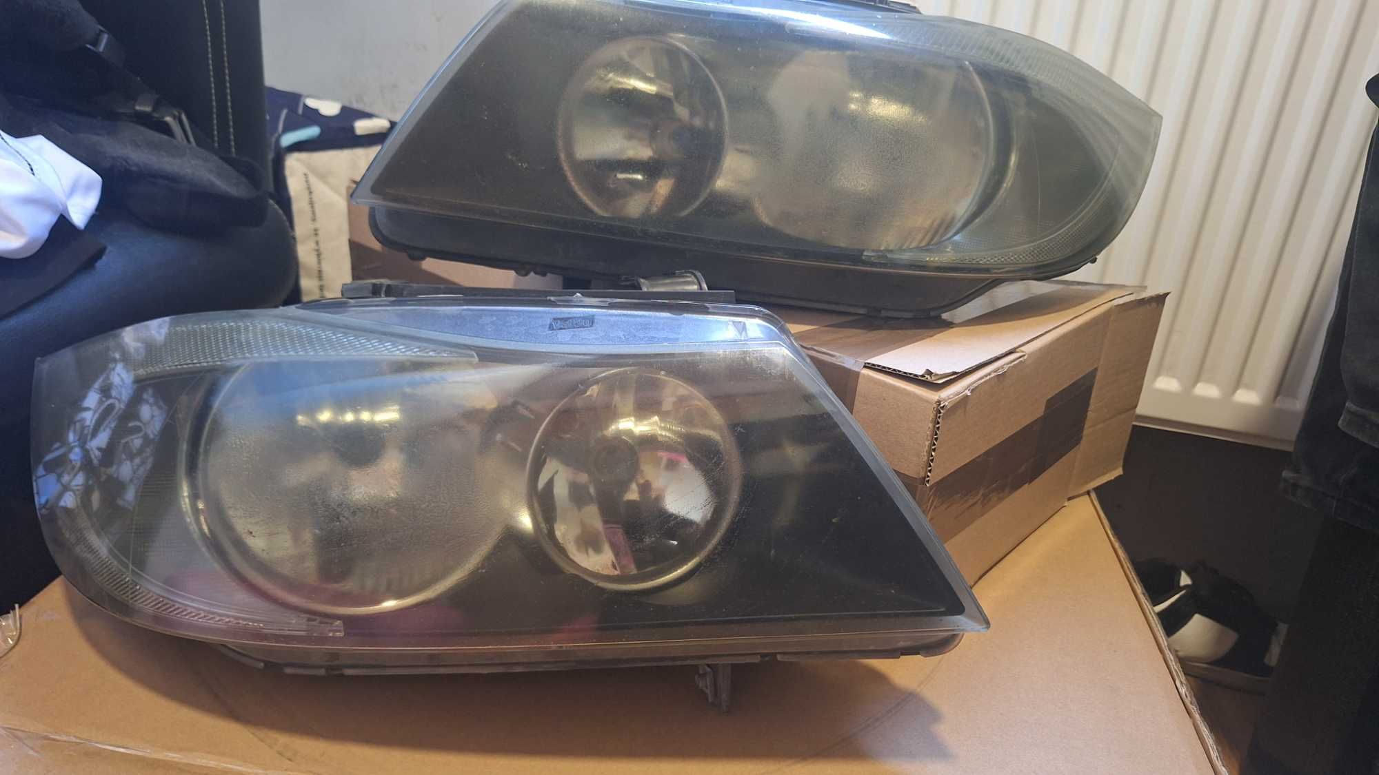 reflektory od BMW E90(2005), zwykłe halogeny h7+h7, L+P