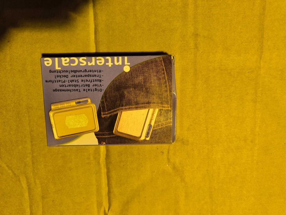 Balanças de bolso digitais