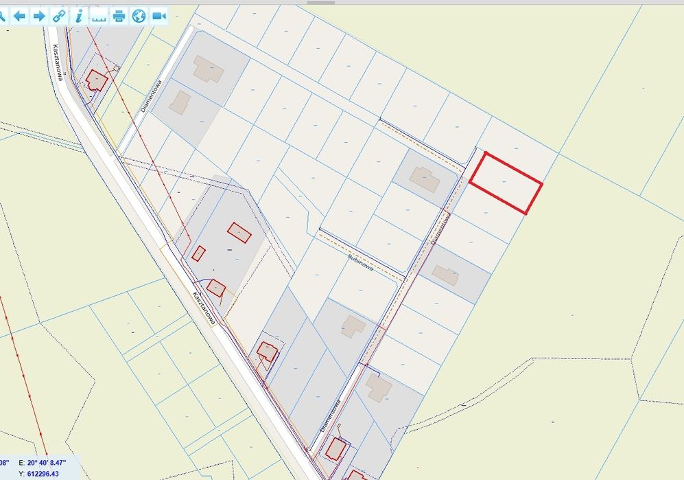 Sprzedam działkę budowlaną z WZ